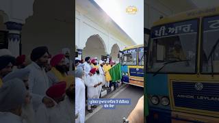 Bus sewa from Gurdwara Parmeshar Dwar Sahib to Chandigarh - dhadrianwale