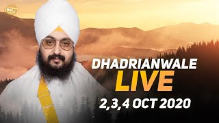 2 Oct 2020 - Live Diwan Dhadrianwale from Gurdwara Parmeshar Dwar Sahib