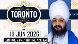 Live hamilton toronto canada baba budha ji gurughar 19 june 2026 - dhadrianwale