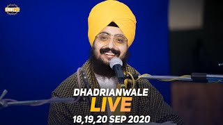 18 Sept 2020 - Live Diwan Dhadrianwale from Gurdwara Parmeshar Dwar Sahib
