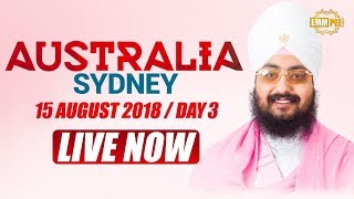 Day 3 of Australia Tour on 15Aug2018