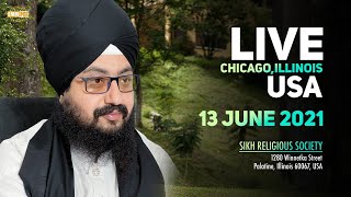 13 June 2021 Dhadrianwale LIVE Chicago Diwan