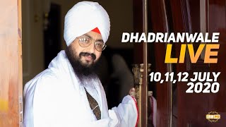 12 July 2020 - Live Diwan Dhadrianwale from Gurdwara Parmeshar Dwar Sahib