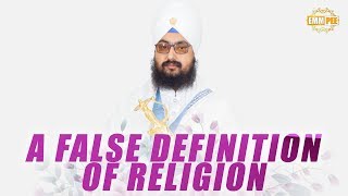 6 Sept 2018 - A FALSE DEFINITION OF RELIGION its been imposed upon us