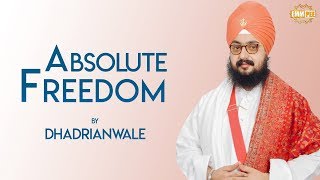 5Jan2019 Monthly Diwan - Absolute Freedom