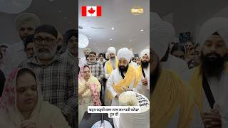 Concluded the canada tour with Chardikala - Dhadrianwale