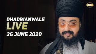 26 Jun 2020 Live Diwan Dhadrianwale from Gurdwara Parmeshar Dwar Sahib
