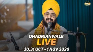 1Nov2020 Dhadrianwale Live Sunday Diwan at Gurdwara Parmeshar Dwar Sahib Patiala