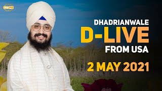 2 May 2021 Dhadrianwale LIVE USA Diwan