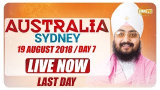 Day 7 on Australia Tour on 19Aug2018