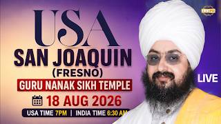 LIVE San Joaquin, Fresno USA 18 August 2026 Dhadrianwale