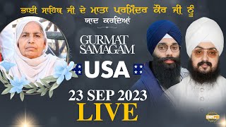 Dhadrianwale Live from USA | 23 Sep 2023 |