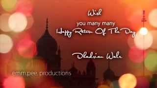 Wish U Many Many Happy Return O The Day I Dhadrianwale