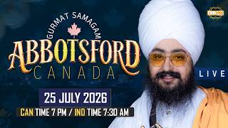 Live Abbotsford, BC Canada 25 july 2026 dhadrianwale