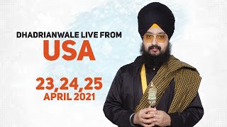 24 April 2021 Dhadrianwale LIVE USA Diwan