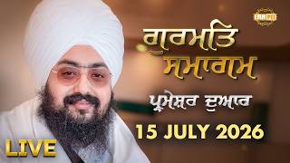 Live gurmat samagam G. Parmeshar dwar sahib 15 july 2026 dhadrianwale