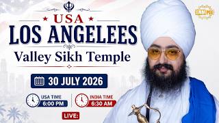 Live Samagam at Los Angeles USA 30 July 2026 Dhadrianwale