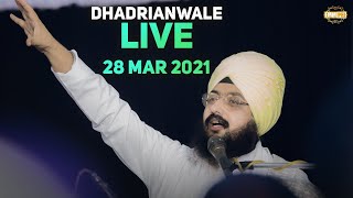 28 March 2021 Dhadrianwale Diwan at Gurdwara Parmeshar Dwar Sahib Patiala